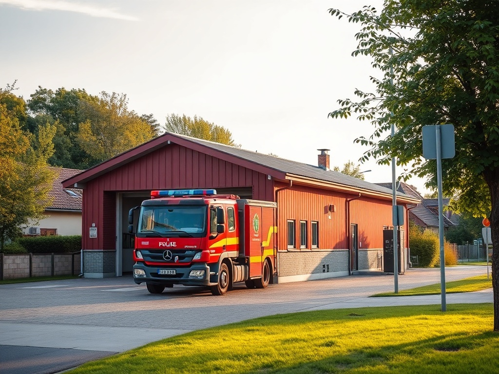 Tablica informacyjna w Suwałkach dotycząca bezpieczeństwa mieszkańców